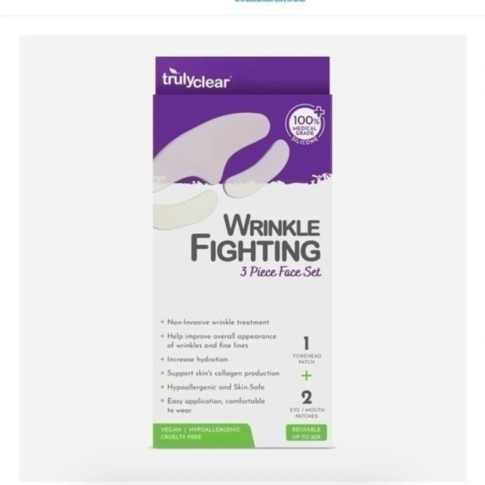 Truly clear 3pc. Wrinkle Fighting face set